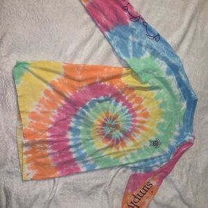 SS SAVE TURTLES TIE DYE LONG SLEEVE
